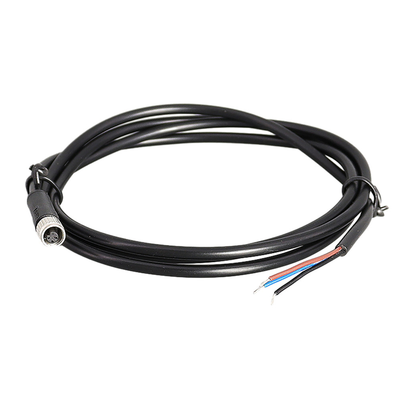 Asambleas de cable impermeables de la chaqueta de PVC IP67 M16 4 Pin Circular Connector Type