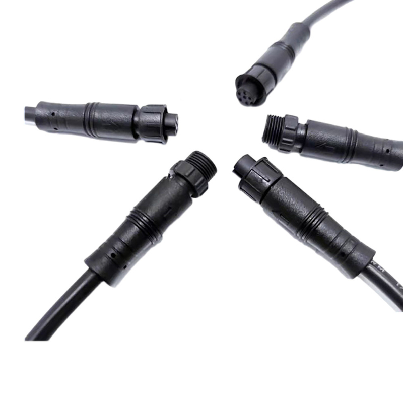 6 cable de extensión impermeable del Pin M10 longitud de 4 pies para el acoplamiento rápido de la bici de E