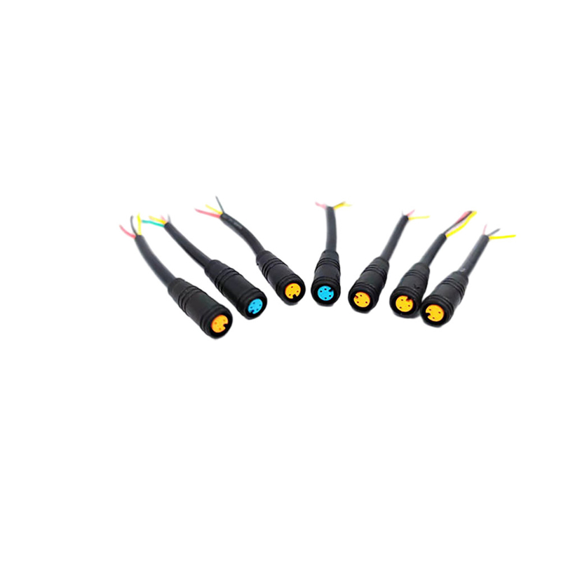 Fuente de alimentación impermeable al aire libre pura del cable de Custom Color M6 del conductor de cobre para el equipo de la detección del faro