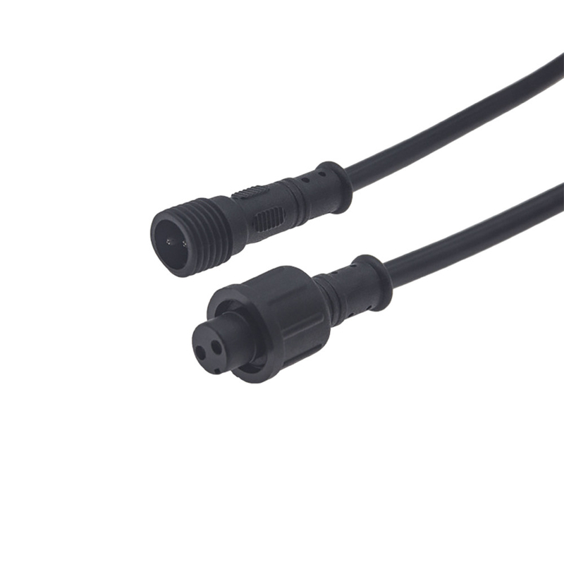 Tira impermeable de la luz del Pin 4 Pin For LED del Pin 3 de las asambleas de cable del PVC M11 2