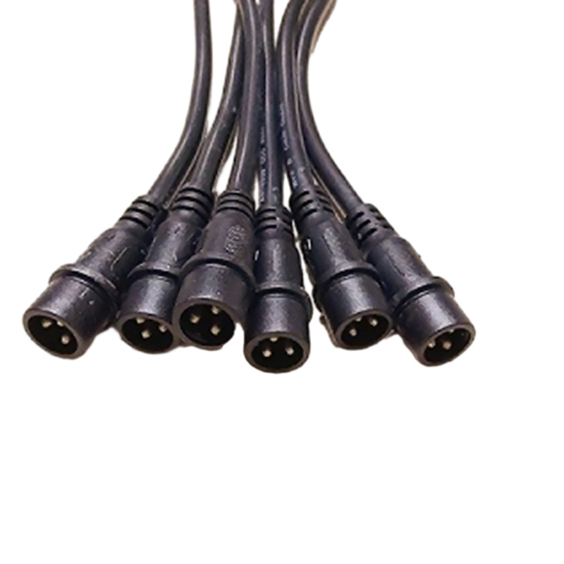 poder del 1M Long Black Color usando las asambleas de cable impermeables al aire libre multiclavijas M18