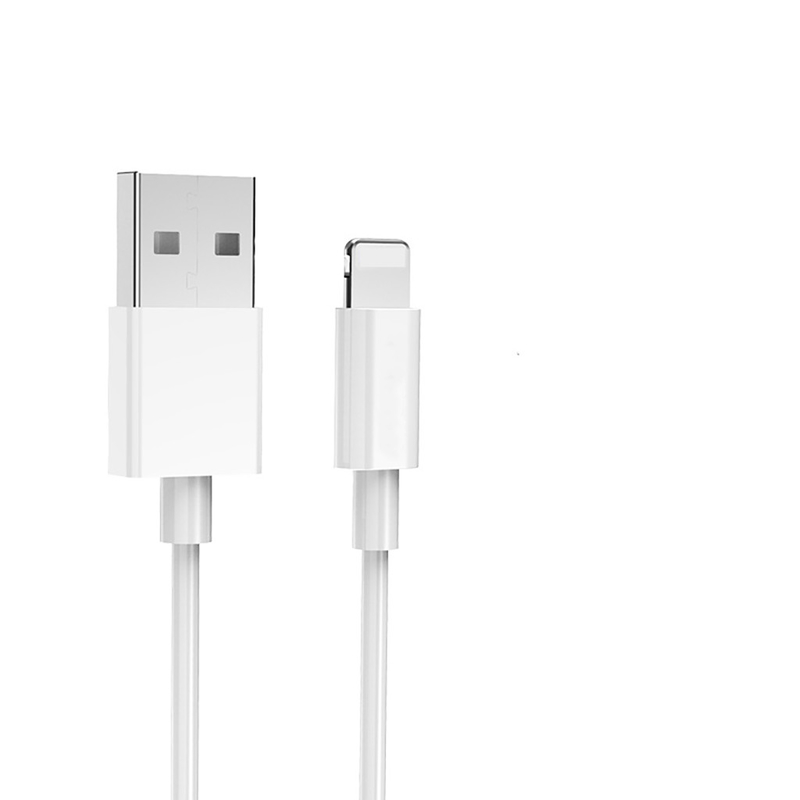 Cable de datos de la carga por USB del PVC del ODM del OEM 2.4A para Iphone rápidamente que carga