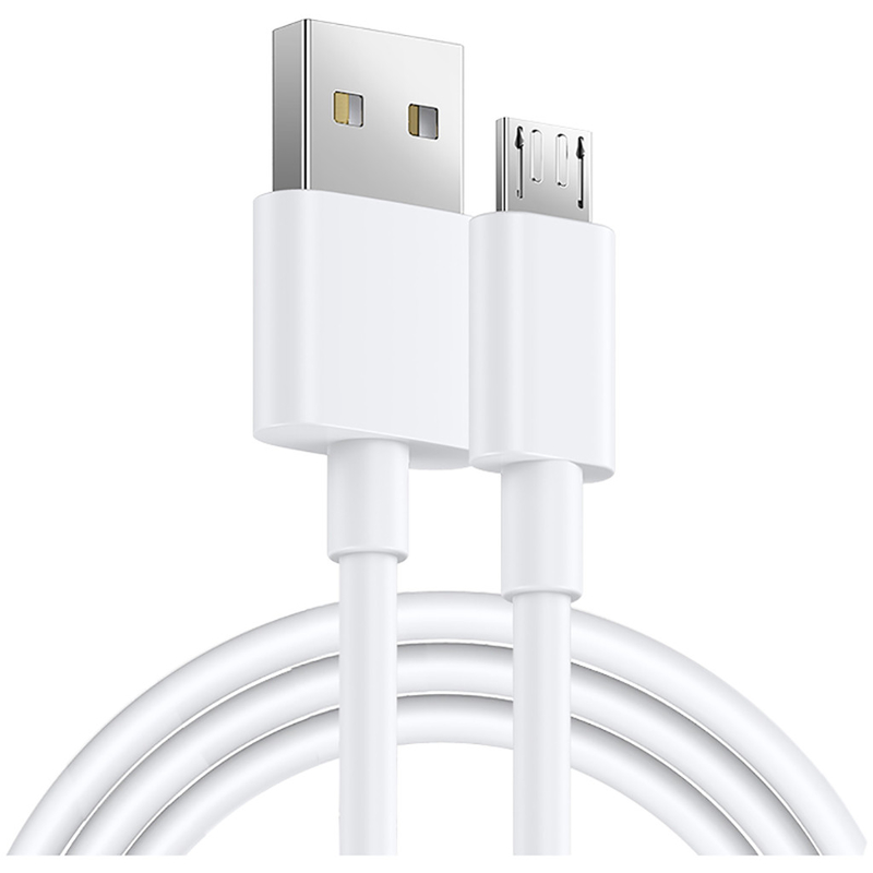 Cubierta de PVC cordón micro el 1M 2.4A del cable de la carga por USB multifuncional