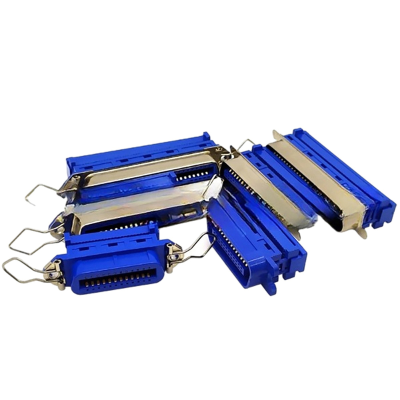 57 Pin 36 Pin Female Male For Printer del Pin 64 de la vivienda 50 del conector del alambre del NC