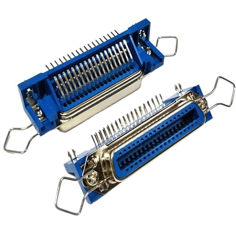 Conector centronics del borde hembra-varón del PWB 57 series con el tipo impresora Socket de la INMERSIÓN