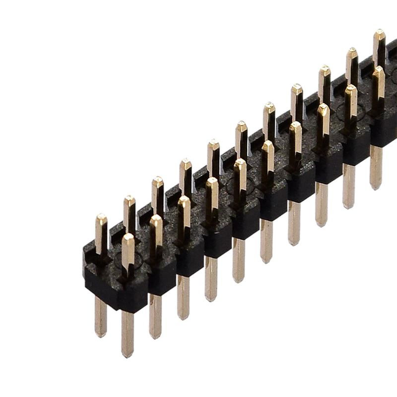 Conectores impresos industriales de la placa de circuito con la echada Pin Header de 2.00m m 2.54m m