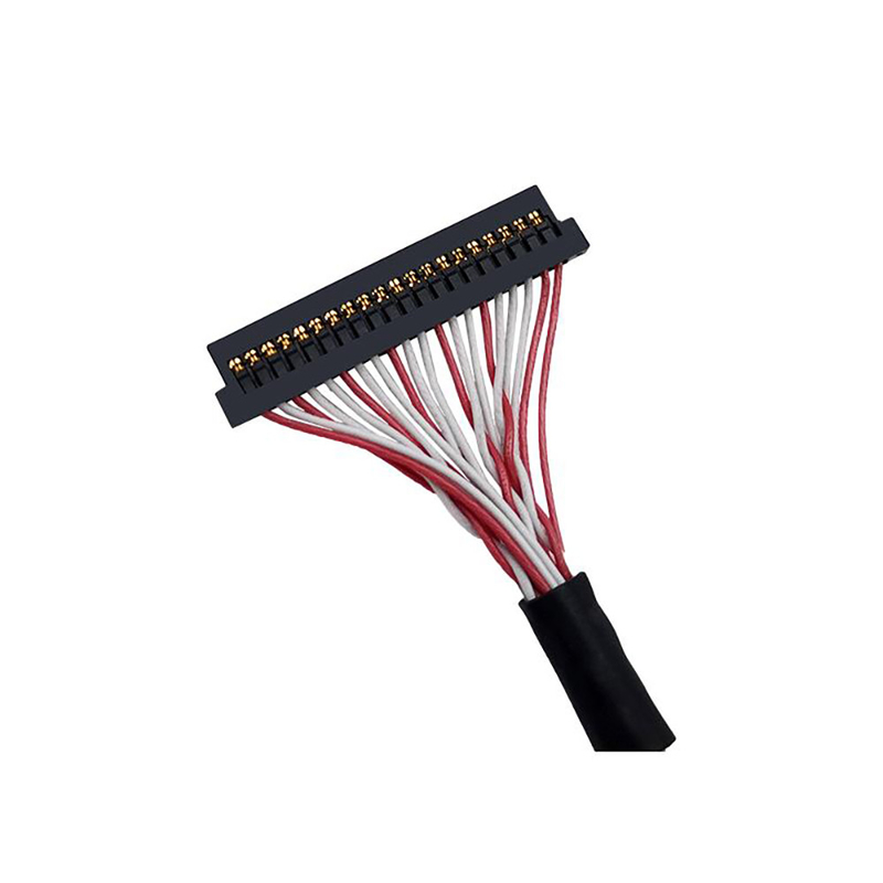 El ensamblaje del arnés de cable multicorreo 32AWG para contactos de conectores