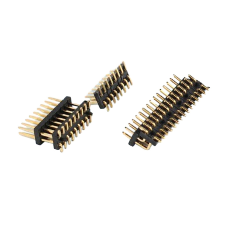2.54mm Pitch PCB Connector SMT Pin Header Dos filas Hombre 1A-10A