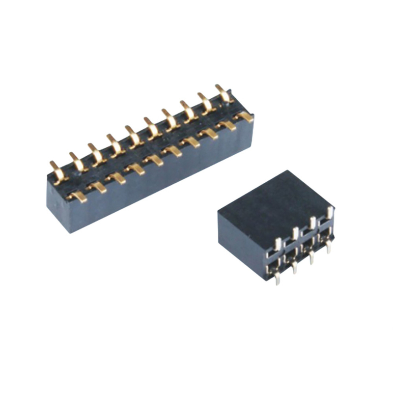 2P-40P Conector de PCB de doble fila SMT con encabezado femenino de 2,54 mm